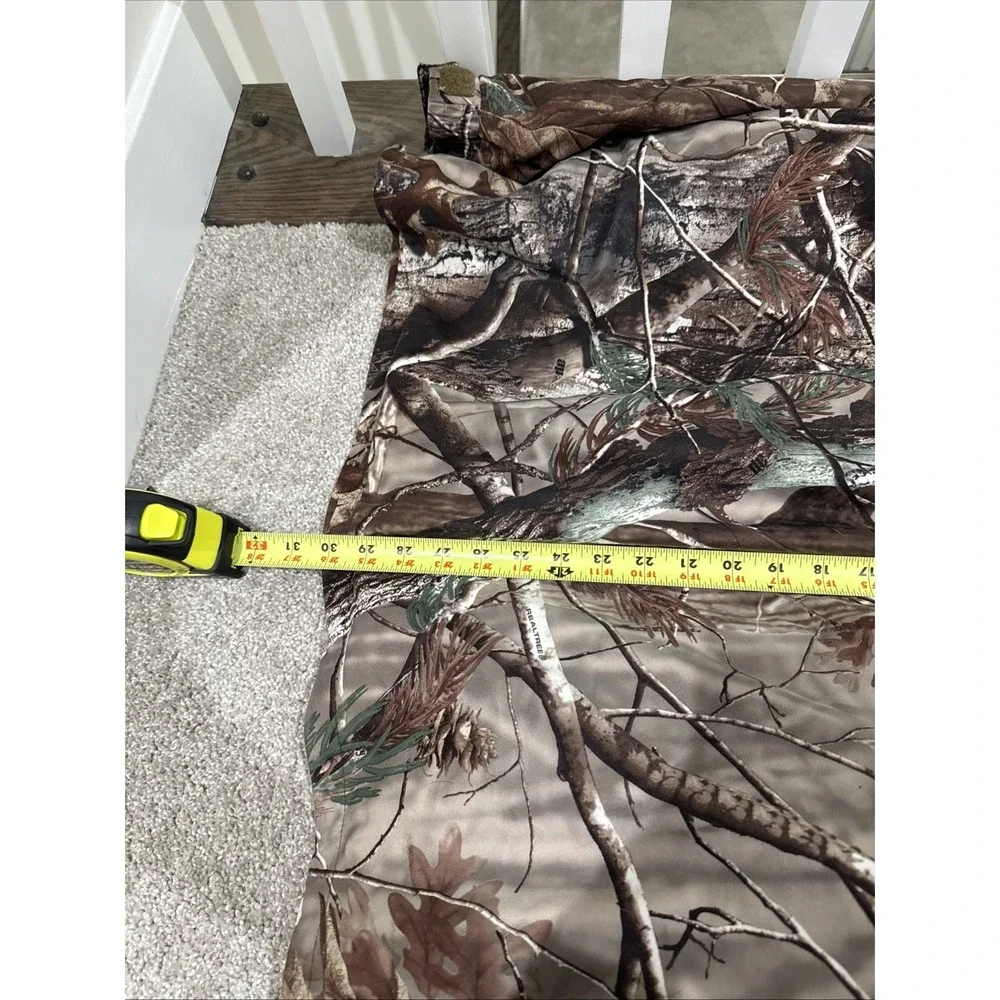 Cabelas Dry-Plus ScentLok Realtree Camo Hunting Jacket Mens XL Tall Hooded